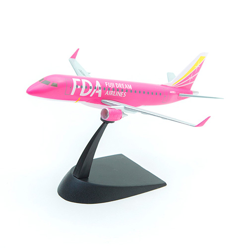 フジドリームエアラインズ FDA機体1/300 エアクラフトモデル（エンブラエル ERJ170/175）ピンク（3号機）