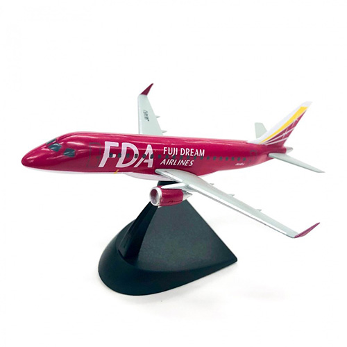 フジドリームエアラインズ　FDA機体1/300 エアクラフトモデル（エンブラエル ERJ170/175）ワインレッド　（14号機）