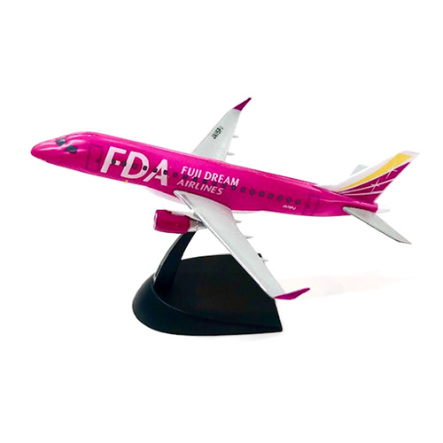 フジドリームエアラインズ　FDA機体1/300 エアクラフトモデル（エンブラエル ERJ170/175）ローズピンク　（15号機）
