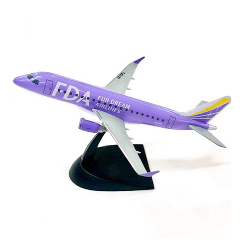 フジドリームエアラインズ　FDA機体1/300 エアクラフトモデル（エンブラエル ERJ170/175）バイオレット　（16号機）